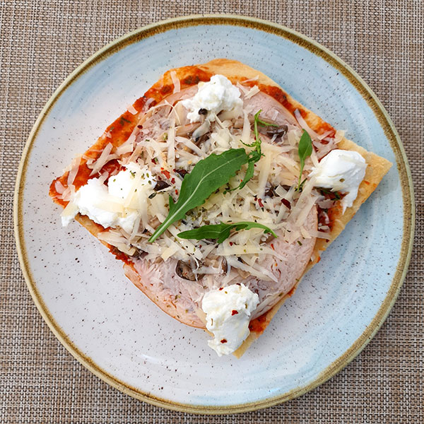 دجاج ومشروم فيردورا