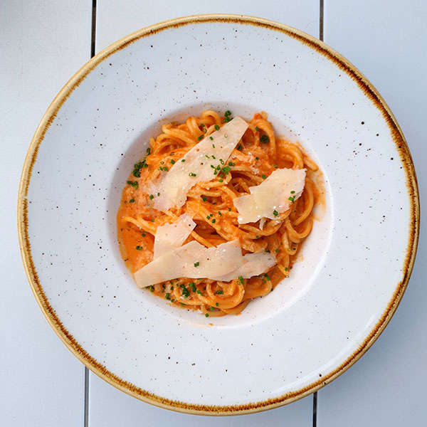 Spaghetti Pink Sauce